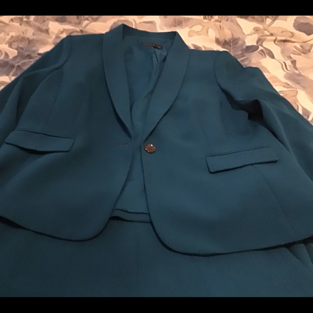 Preston & York pant suit - teal